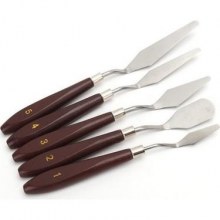 Metal Spatula Seti 5 li Metal Spatula Seti 5 li