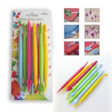 8'li Profesyonel Marzipan Set Renkli 8'li Profesyonel Marzipan Set Renkli