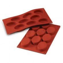 Orta Oval Silikon Kalıp Flexipan SF018 Orta Oval Silikon Kalıp Flexipan SF018